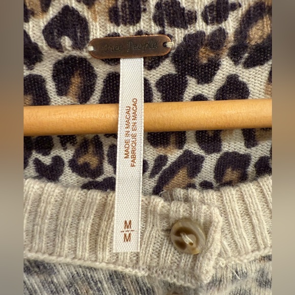 Free People Nocturnal Patterned Cardi - Picture 8 of 9